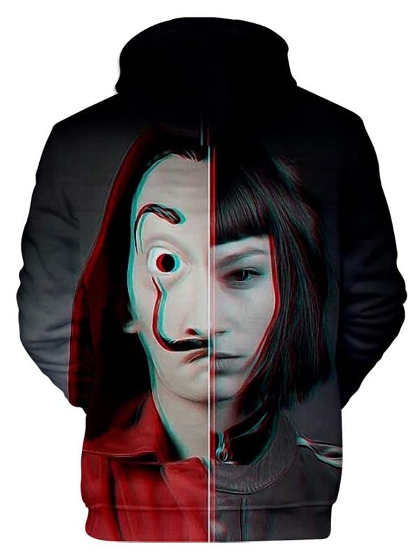 La casa de papel Money Heist Tokio Hoodie - JacketsJunction